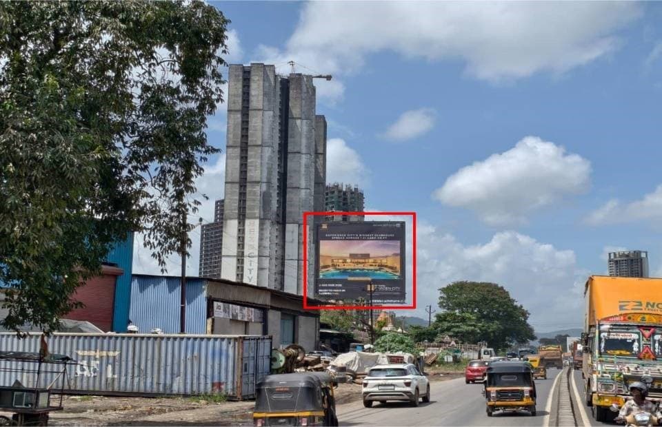 Taloja outdoor billboard hoarding location photo 4