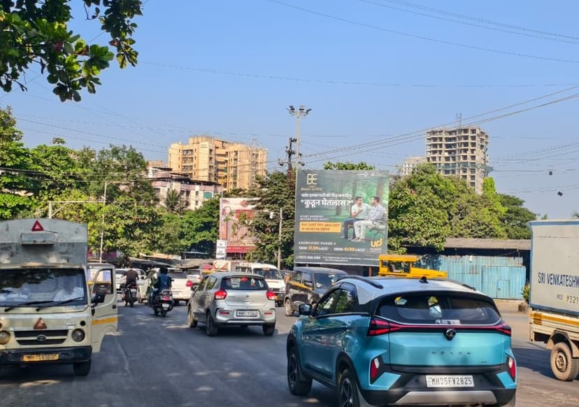 90 Feet Road Facing Gharda Circle Billboard 3