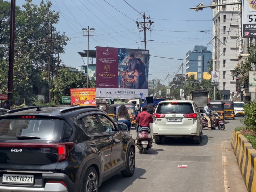 Gymkhana T Junction Facing Gharda Circle Billboard 2