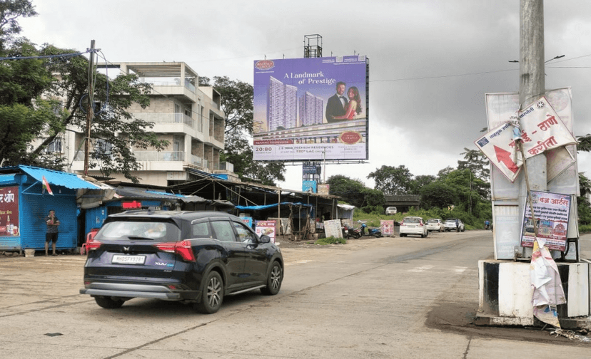 Near Lodha Upper Thane Project Facing Dombivli Billboard 3