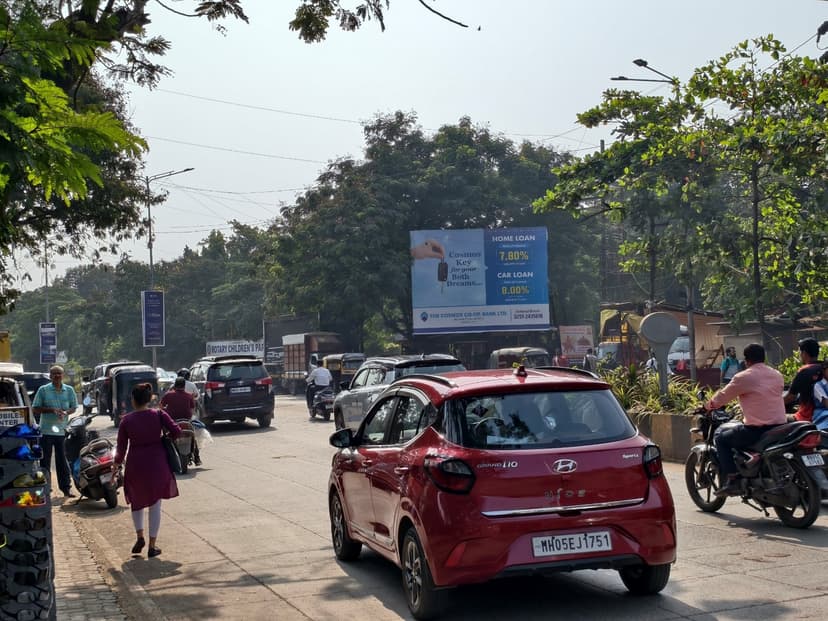 Opposite Vijay Sales Facing Gharda Circle Billboard 1
