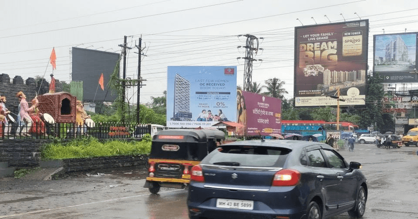 Vicco Naka Facing Gharda Circle Billboard 2