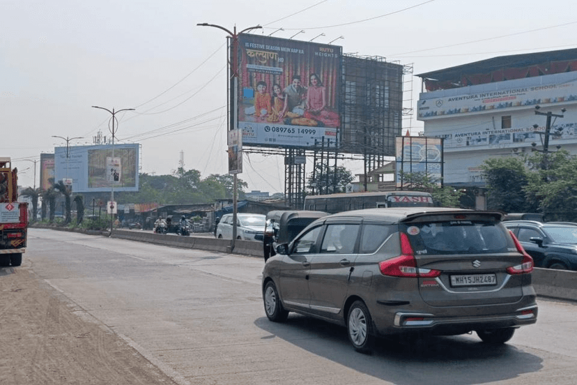 Kalyan Bhiwandi Road - Mahanagar Gas Near Kongao Toll Plaza Facing Bhiwandi 2 Billboard 3