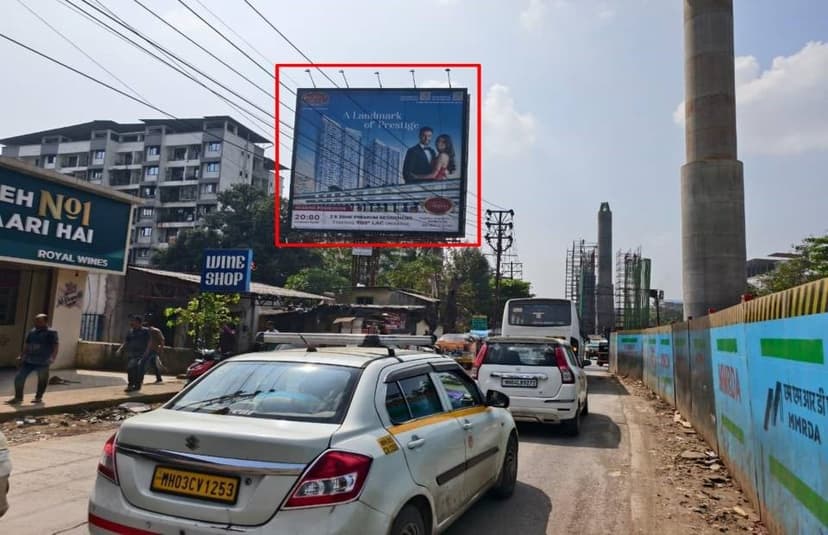 Opposite Sai Baba Mandir Sonarpada Facing Kalyan Billboard 1