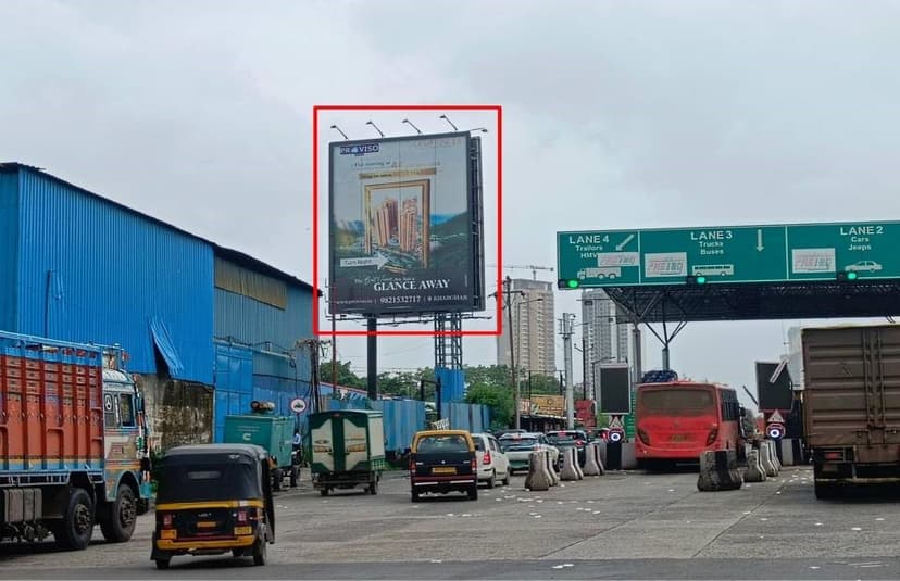 Taloja Toll Naka Facing Shilphata Billboard 1